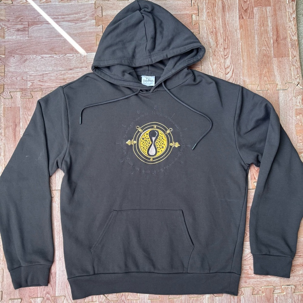 Universal Studios Japan Harry Potter Time Turner Hoodie L Hermione Spell Design